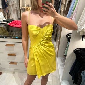 Foley & Corinna Yellow Dress Size XS